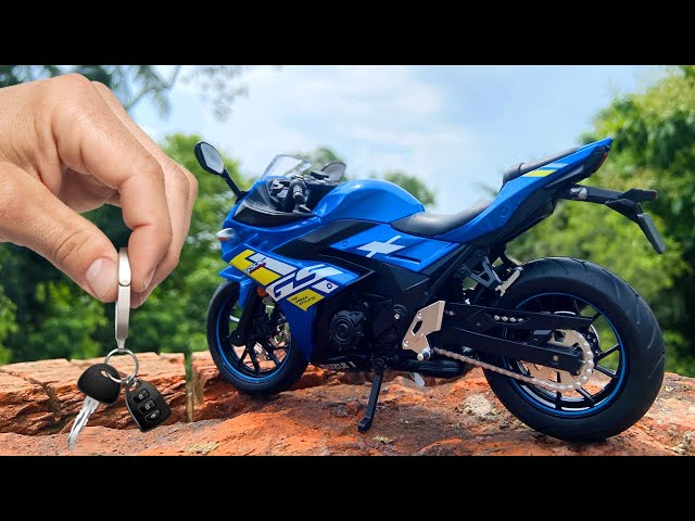 Live Stream 🔴 Unboxing of Scale 112 Model Suzuki GSX-R1000  Miniature  Scale 1:12 Model  🤩 ⚡