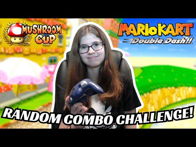 100cc Mushroom Cup -- RANDOM COMBO CHALLENGE! |Mario Kart Double Dash!!|