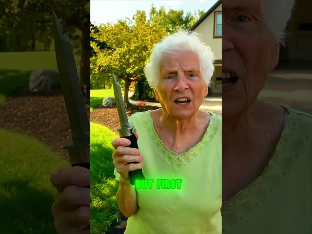 Grandma Tried the Deadliest Knife! 🔪