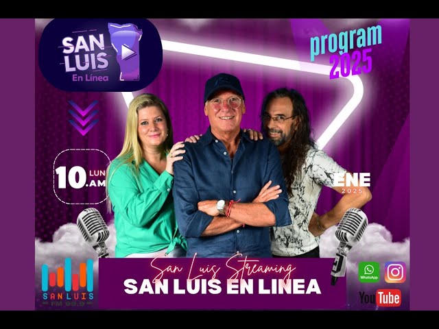 💻📻SAN LUIS EN LÍNEA por San Luis Streaming | 13/02/25 - EN VIVO🔴