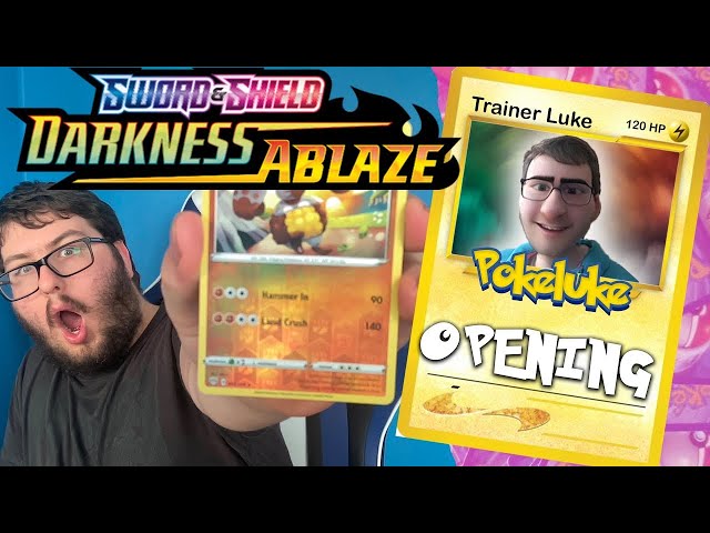 Pokemon Sword & Shield DARKNESS ABLAZE Opening !!RARE !! | PokeLuke