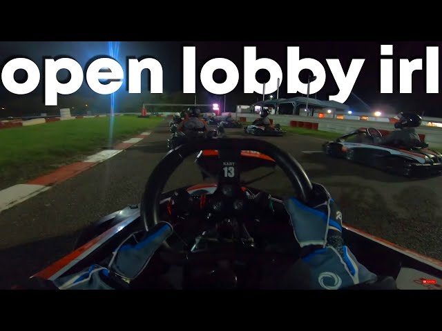 Rental Karts at Night Are Terrifying - Daytona Milton Keynes