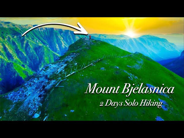 2 Days Solo Hiking on the Mountain || Bjelašnica || Lukomir Bosnia and Herzegovina