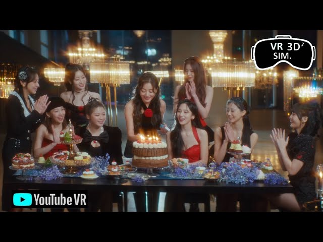 [VR] TWICE "ONE SPARK" M/V (Simulated VR 3D)