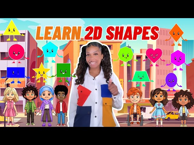 Learn 2D Shapes|  Learning with Ms Houston