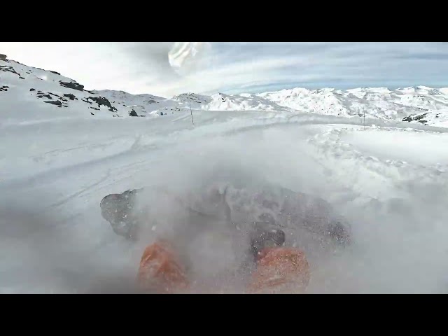 Luge de Péclet à ValThorens 2024