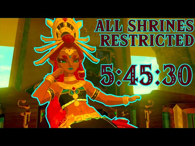 All Shrines Restricted Speedrun 5:45:30