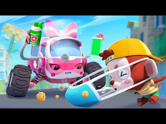 🤧Sneezing Outburst! | Super Ambulance Song🚑| Monster Truck | Car Cartoon & Songs | Wheely World