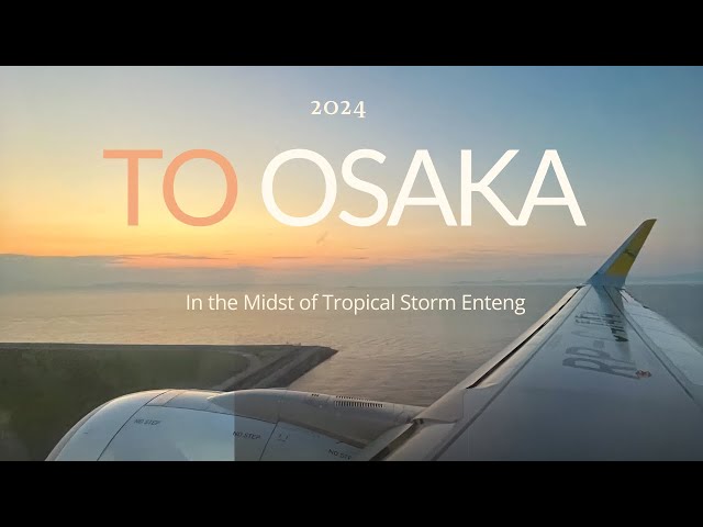 Watch in 360: To Osaka in the Midst of Tropical Storm Eteng