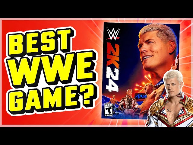 Is WWE 2K24 the greatest wrestling game of all time?