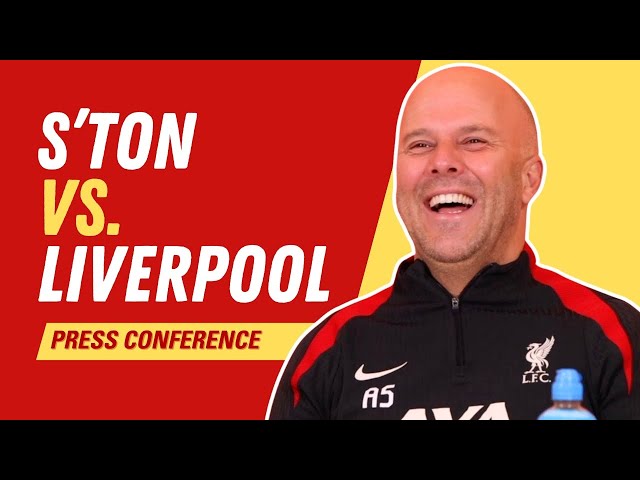 Southampton vs. Liverpool (Carabao Cup) | Arne Slot Press Conference