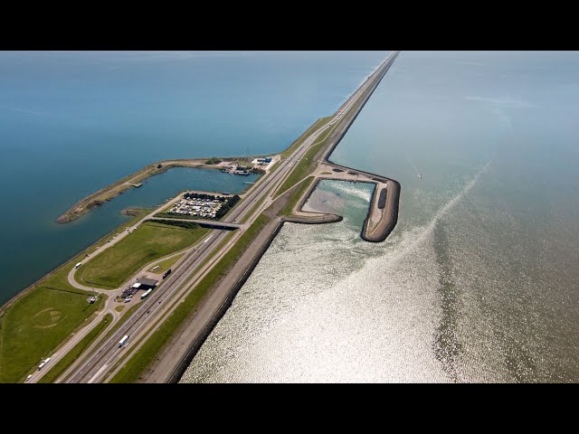 A long drive passing via the Oresund Bridge, the German Autobahn and the Afsluitdijk.