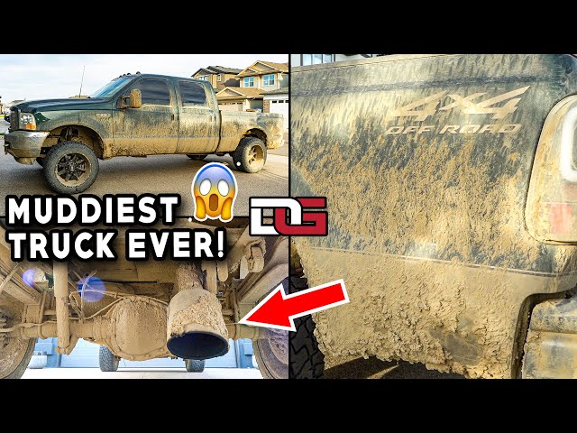 Deep Cleaning The MUDDIEST Truck I've Ever Seen! | The Detail Geek