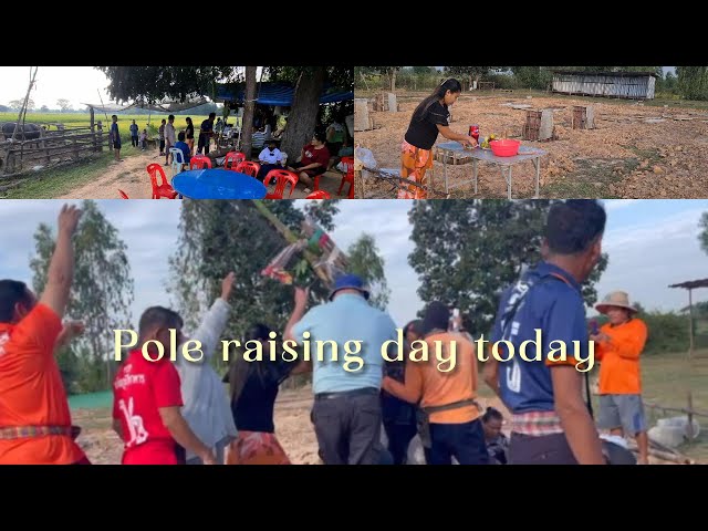 Lucky pole raising day