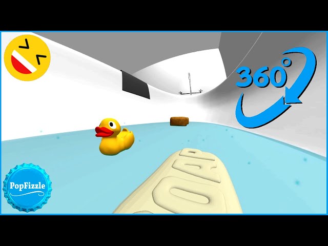 360° Bathtub Surfing - Busting Moves!🤣