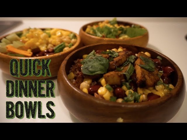 Vegetarian Dinner Bowls