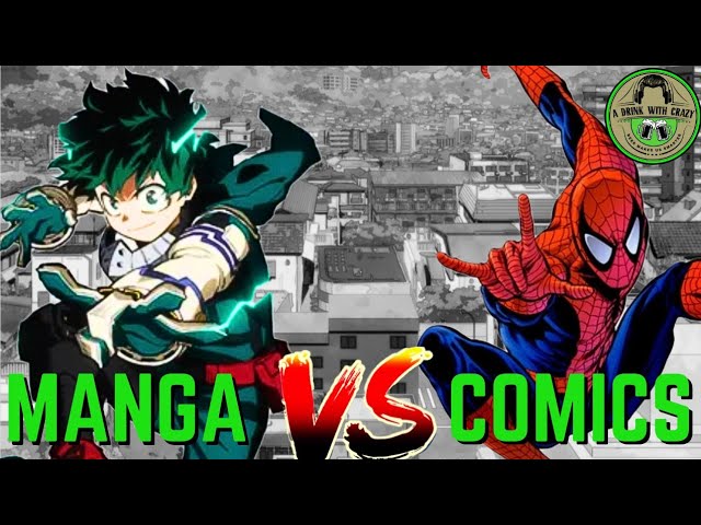 Manga vs. Comics | Japan Took From the West