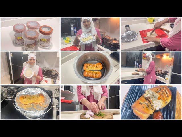 🌞Working Mom Full Evening RoutineVlog|🌅Bakery Style Chicken Bread Recipe Without Oven Wo Bhi Mintume