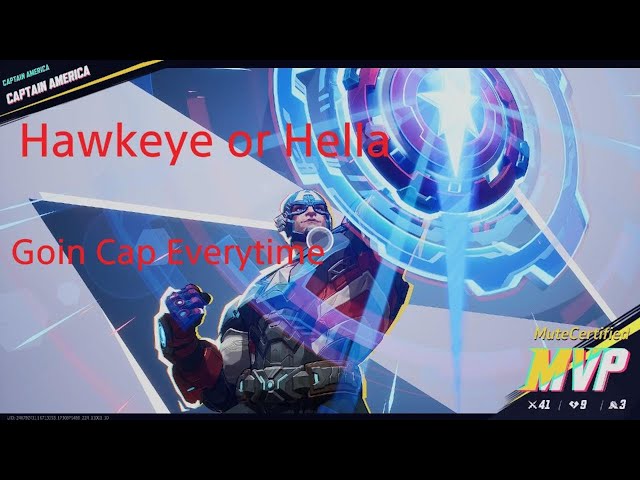 Hawkeye or Hella = Captain America Every time Who They One Tapping in Marvel Rivals Competitive