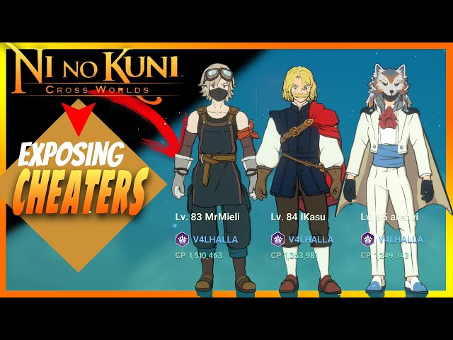 Ni No Kuni Cross Worlds How to Expose a Cheater Hack Crossworlds Aqua Libra