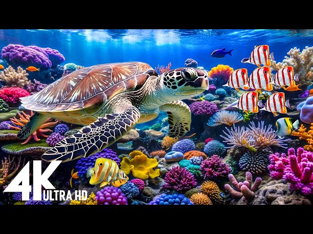 [NEW] 11HR Stunning 4K Underwater Footage-Rare & Colorful Sea Life Video, Sleep Meditation Music #20