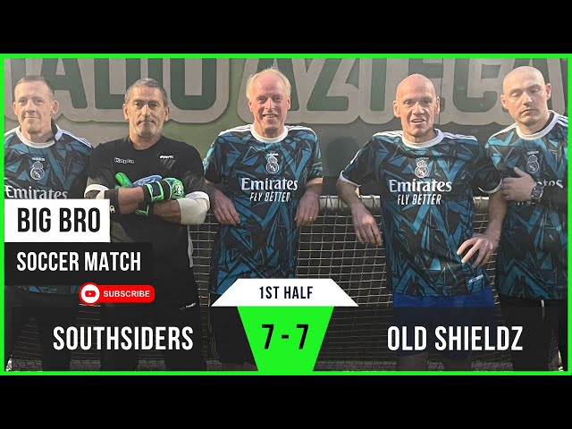 Old Shields 7 - 7 Southsiders | Ali Sheesha Shines in Comeback | Big Bro Soccer (1st Half)