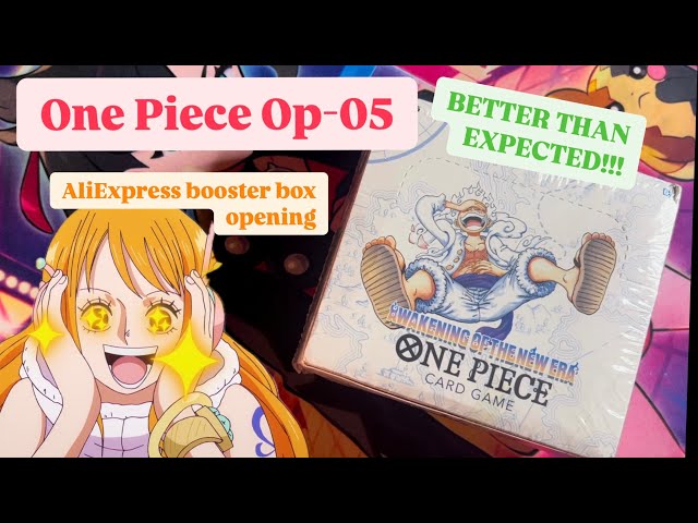 One Piece OP-05 AliExpress Booster Box Opening!!!