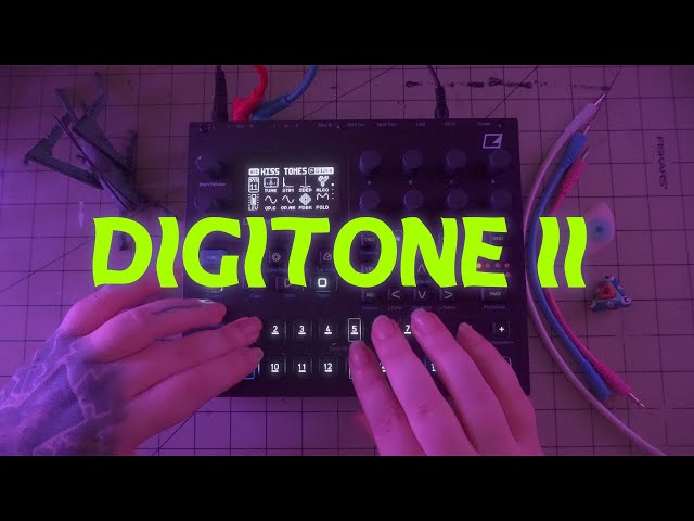 digitone II // sounds from all 4 machines // no talking // sound pack