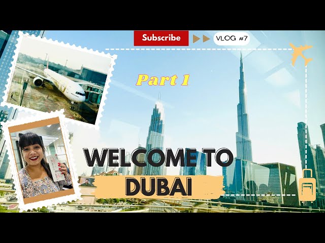 Kolkata to Dubai in Emirates || Dubai Qatar Series || Part 1 || Vlog #7 || BonGo Jonaki