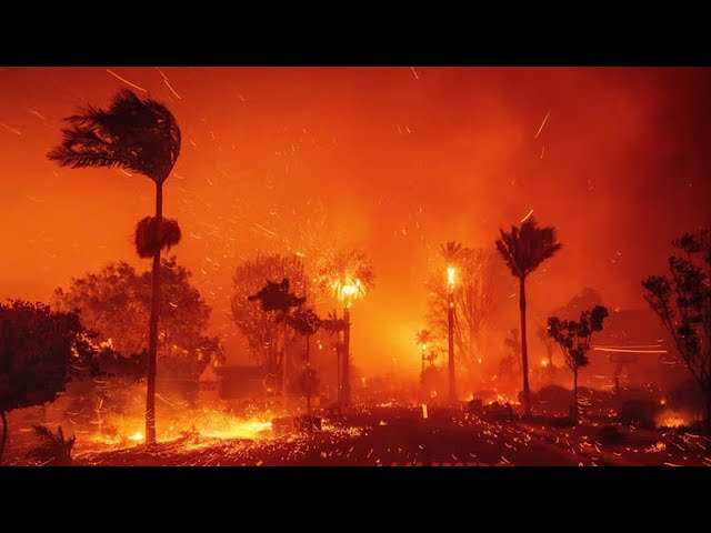 US Wildfire Out of Control! 5 Dead, 180,000 Evacuated in Hellish Scenes