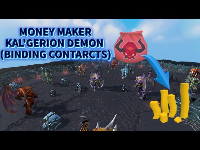 Binding Contracts Are Insane Money Makers! || RuneScape 3 ||