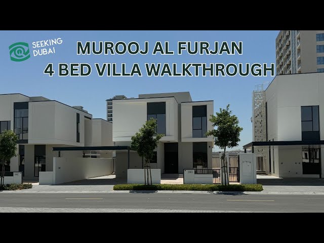 Murooj Al Furjan 4 Bedroom 'Small' Villa - Handover soon