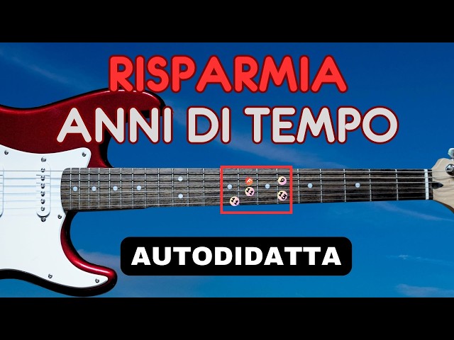 Imparare a suonare la CHITARRA da AUTODIDATTI nel 2025 (RISPARMIANDO ANNI di TEMPO PERSO)