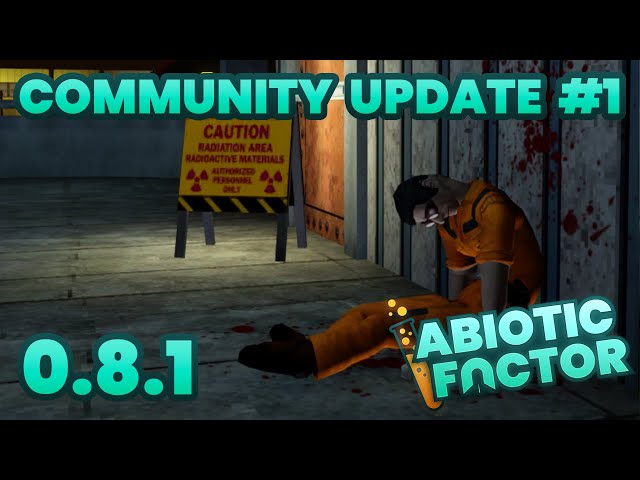 Community Update #1 - 0.8.1