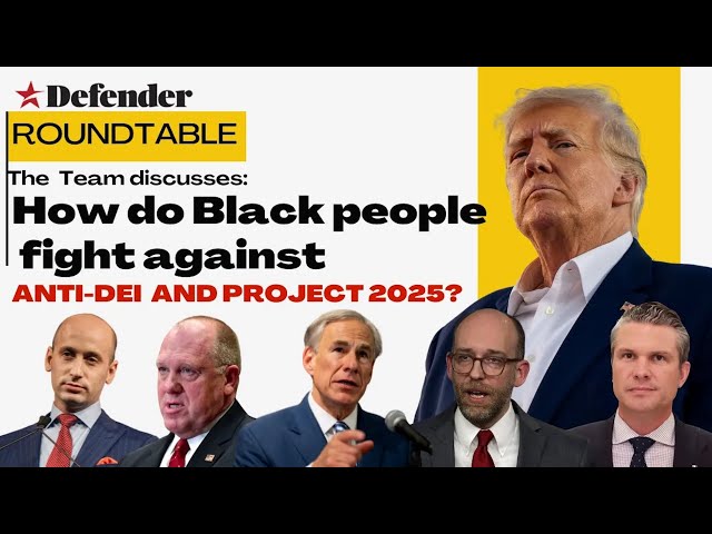 Black people taking action against the conservative agenda Project 2025