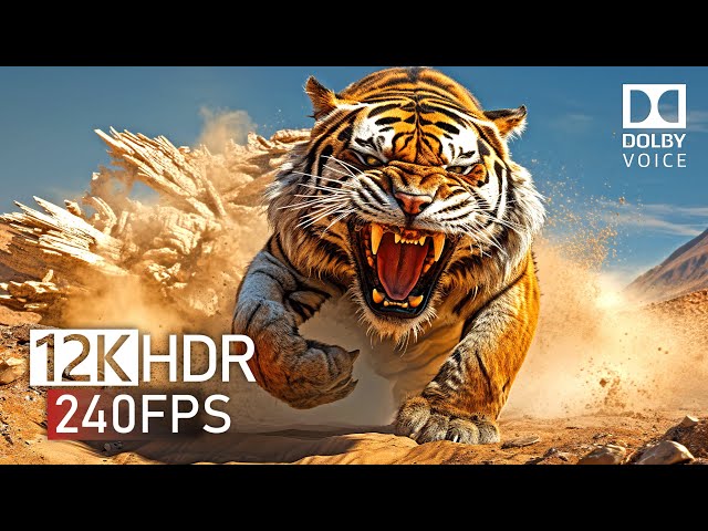 Nature's Rage Unleashed: 12K Ultra HD HDR - Dolby Vision