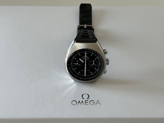 #135 Omega Speedmaster Mark 2 - The Man on the Moon's Cool Brother & Omega Bracelet & Travel Case.