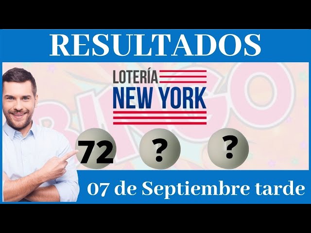 Lotería New York tarde resultados de hoy Martes 07 de Septiembre del 2021