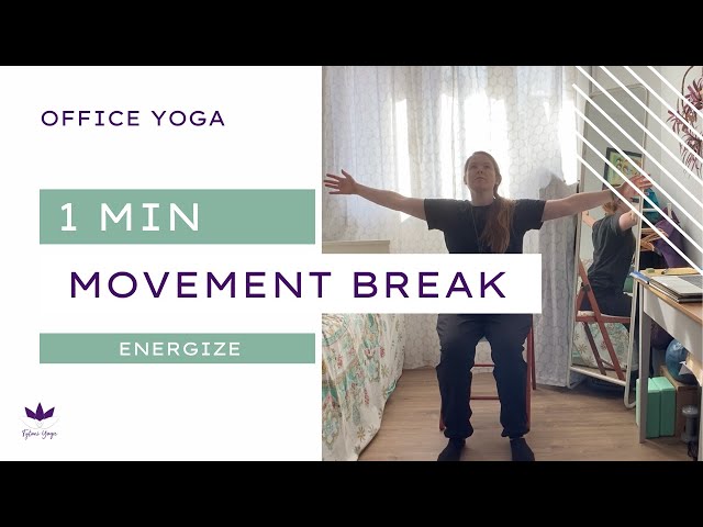 1 Minute Movement Break to Energize