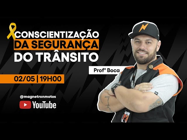 Live Maio Amarelo: Conscientização Segurança do Trânsito