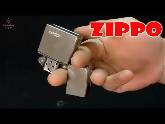 How to skillfully and creatively turn and turn on zippo - tutorial 12 (P76)