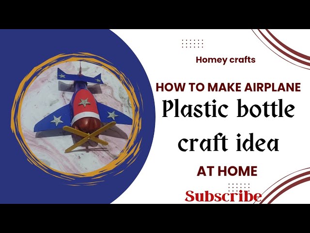 Plastic bottle craft idea | waste material craft idea | easy craft idea.