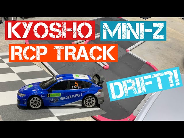 Kyosho Mini-Z Racing RCP Tracks MA-020 drift machine! How does the drift Mini-Z hold up on the RCP?!