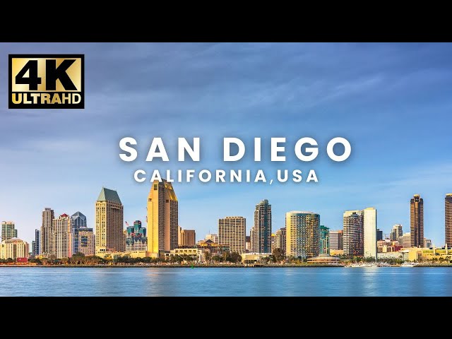 San Diego (California, USA) Drone View | 4K Ultra HD