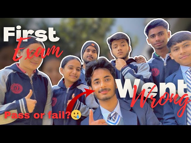 Exam kaisa gaya🫢❓|First board exam🥲|Pass or fail? #boardexam #vlog