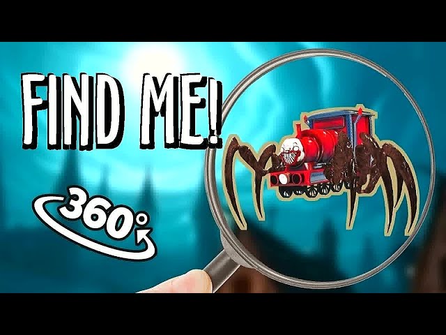 VR 360° 4K Video: Hunting for Choo-Choo Charles in a Virtual World!