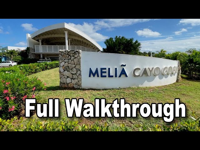 Melia Cayo Coco Resort in Cuba • FULL WALKTHROUGH 4K