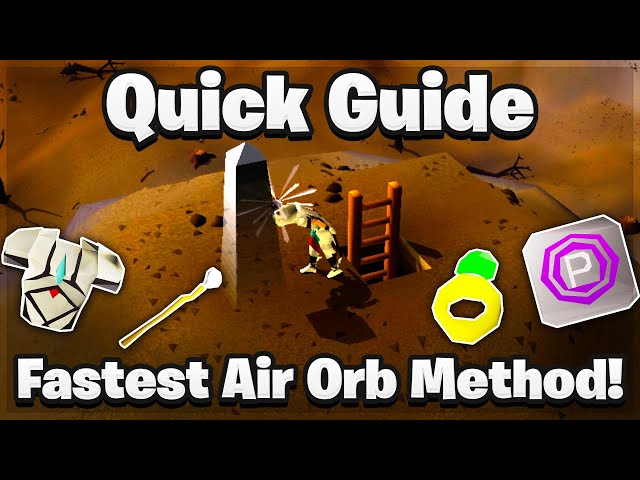 *NEW* Fastest Air Orb Charging Guide in OSRS!