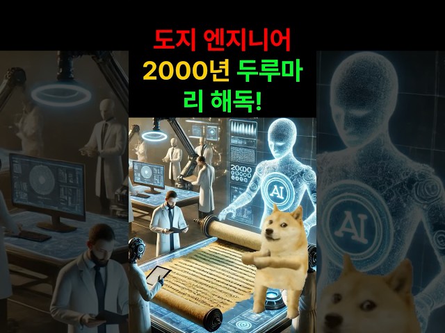 도지 엔지니어 2000년 두루마리 해독!#도지 #암호 #일론머스크