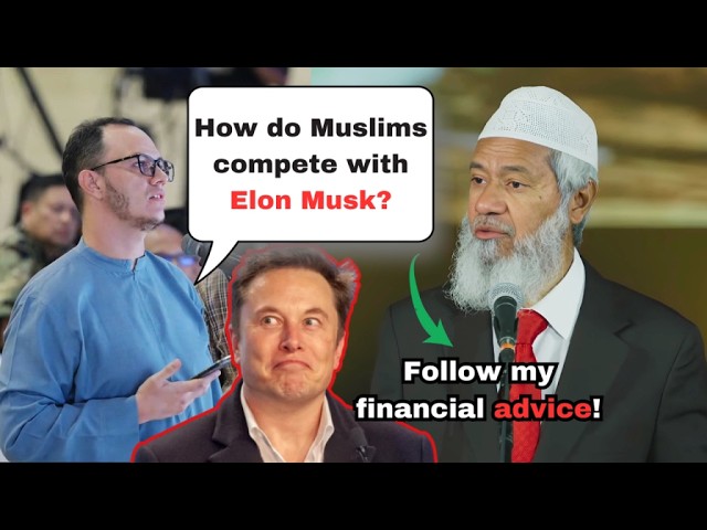 Why is Dr. Zakir Naik not inspired by Elon Musk? dr zakir naik latest question answer 2025 Elon Musk